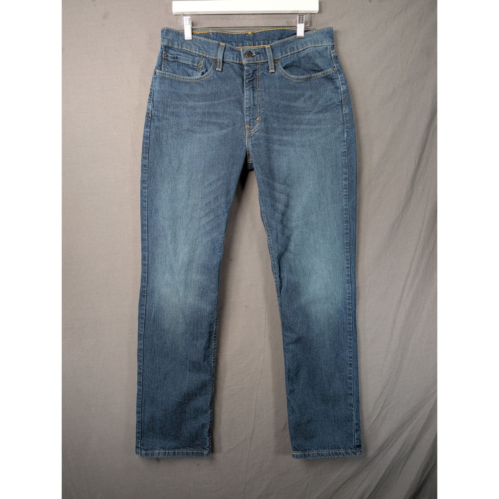 Levis 514‎ Straight Fit Mens Jeans Blue Denim Size W34 L32